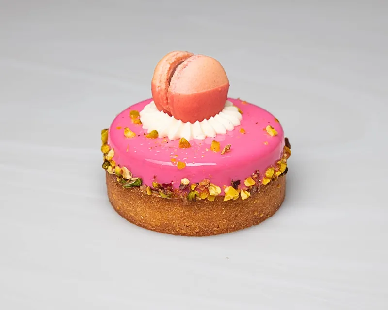 Raspberry Pistachio Tart